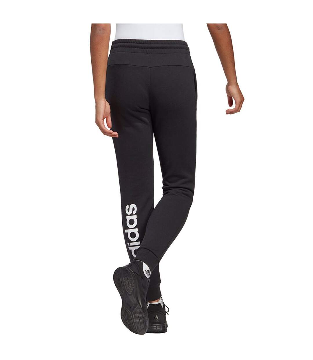 Pantalon De Jogging Essentials Femme Noir Adidas-3