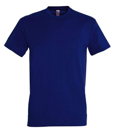 T-shirt manches courtes - Mixte - 11500 - bleu outremer