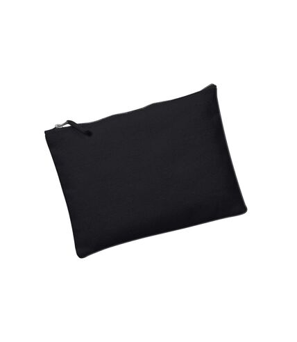 Westford Mill Canvas Accessory Bag (Black) (20cm x 11.5cm) - UTPC5462