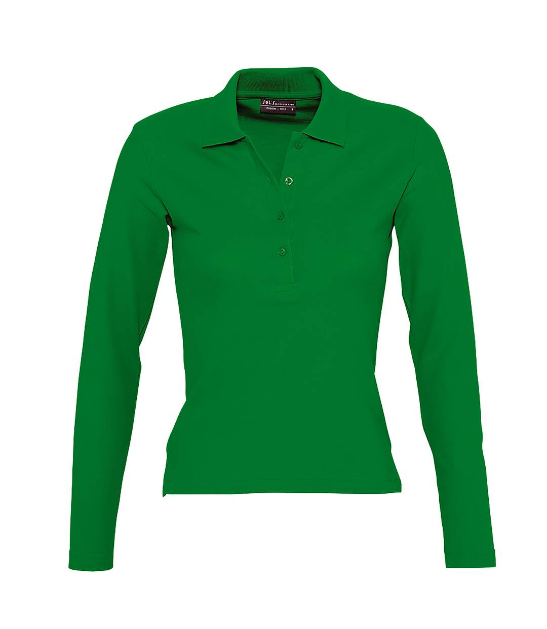 Polo podium femme vert tendre SOLS