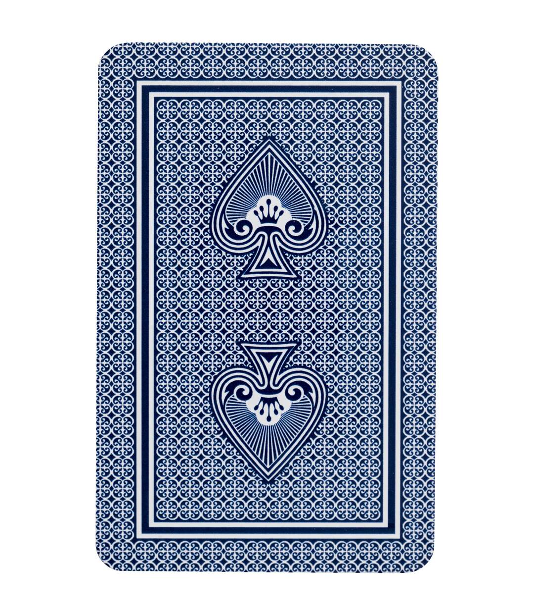 Ensemble jeu de cartes taille unique blanc Generic