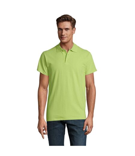 Polo Spring Homme Vert Pomme SOLS