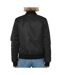 Bomber noir femme schott femme jet17w-2