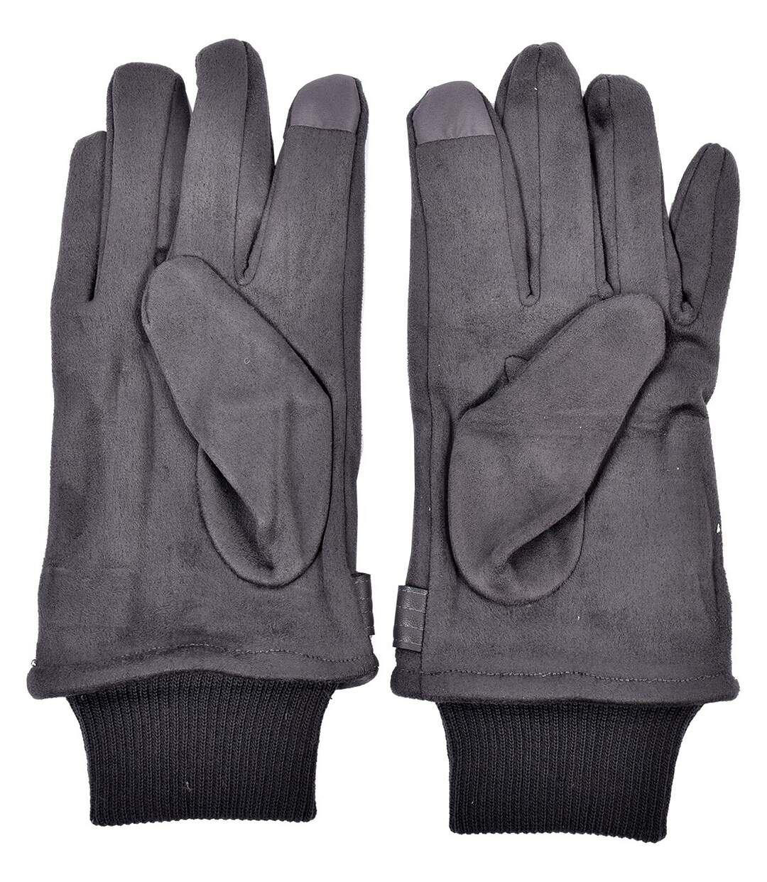 Gants Homme Suedine OLIVER GRANT 0106 GRIS-3