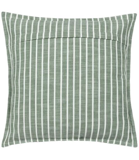 Tala reversible stripe cushion cover 45cm x 45cm eucalyptus Yard