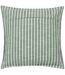 Tala reversible stripe cushion cover 45cm x 45cm eucalyptus Yard