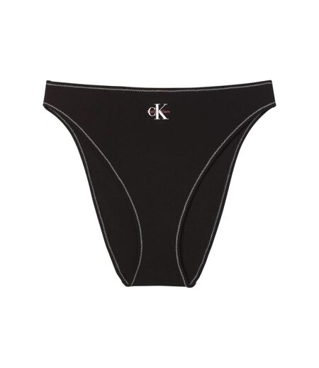 Womens/ladies Hipster Bikini Bottoms Black Calvin Klein