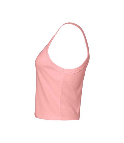 Débardeur femme rose uni Bella + Canvas