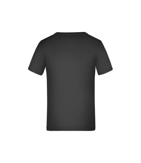 T-shirt active enfant noir James and Nicholson