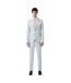 Pantalon Motif/style Pied-de-poule Lansdown Homme Bleu Twisted Tailor-4