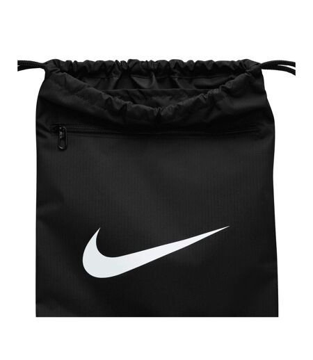 Brasilia 9.5 Training Drawstring Bag One Size Black White Nike Golf