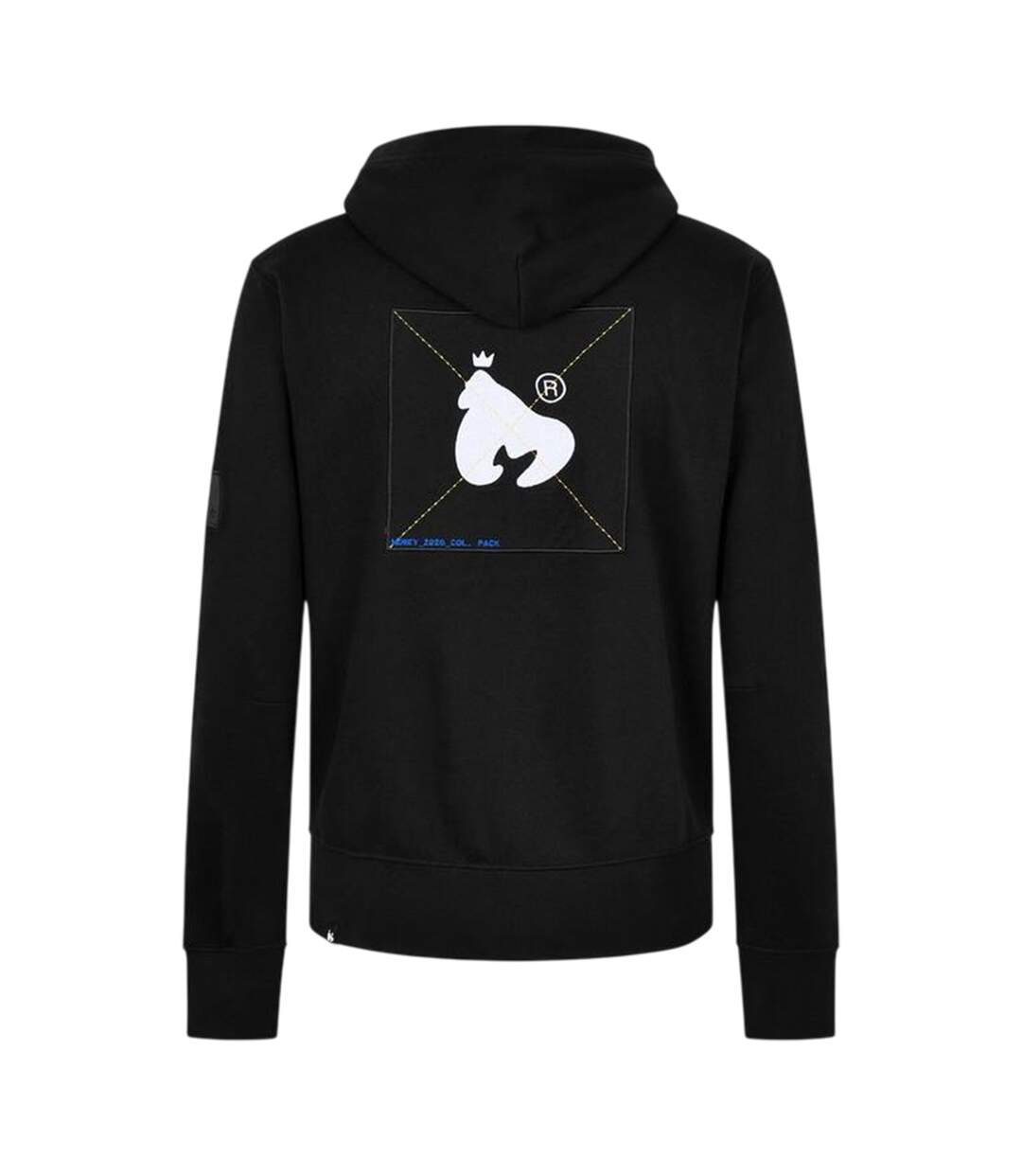 Veste À Capuche Motif/style Imprimé Au Dos Homme Noir Money-2