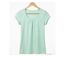 Tee-shirt Mayflower Djibouti4 en coton bio : la douceur du vert sauge et des fronces féminines-2