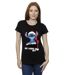 Disney T-shirt en coton Lilo & Stitch Just How Good - Femme/Femme (Noir) - UTBI26138-2