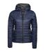 Doudoune Matelassée Femme Bleu Marine Chiné Tee Jays-1