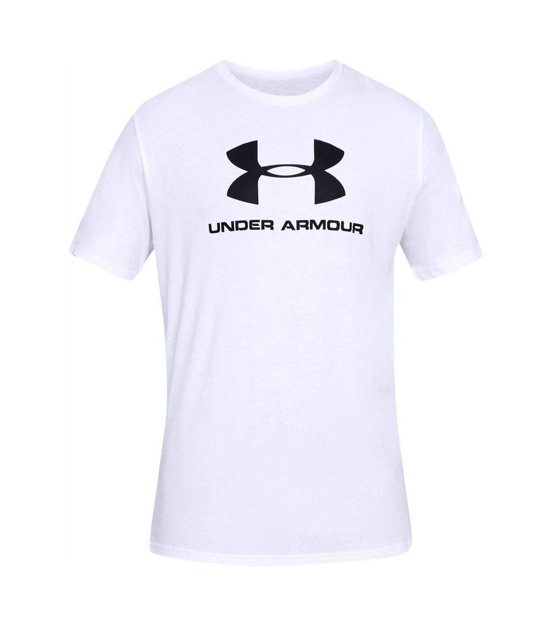 T-shirt sportstyle homme blanc Under Armour-1