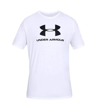 T-shirt sportstyle homme blanc Under Armour