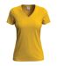 Womens/ladies Classic V Neck Tee Sunflower Stedman-1