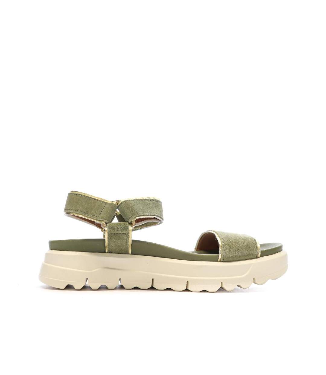 Sandales kaki femme geox xand-2