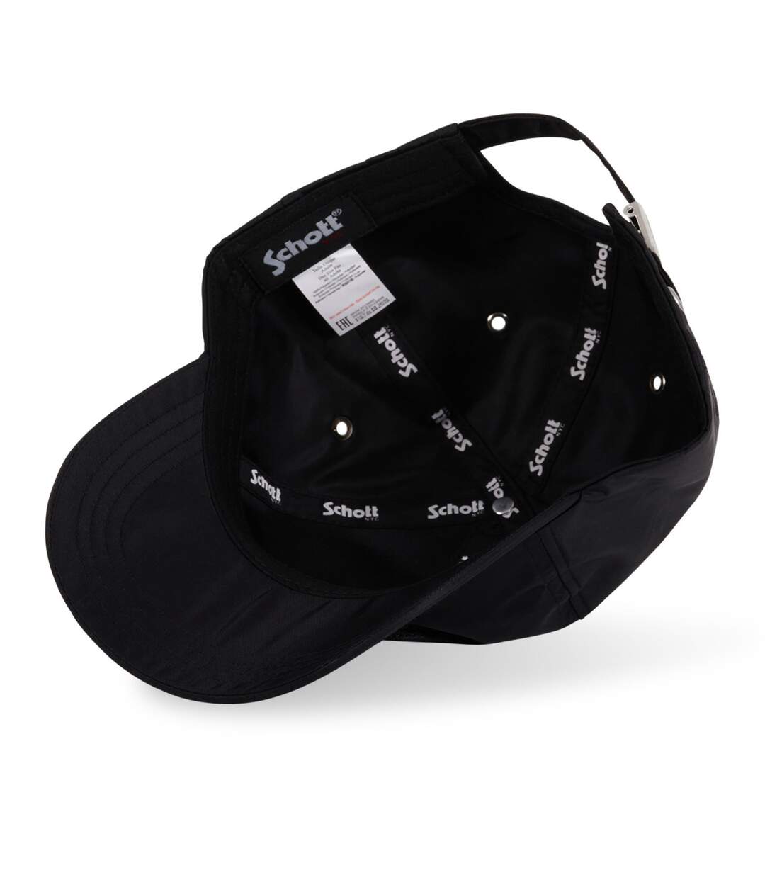 Casquette baseball avec badge Schott Jet Vondutch-5