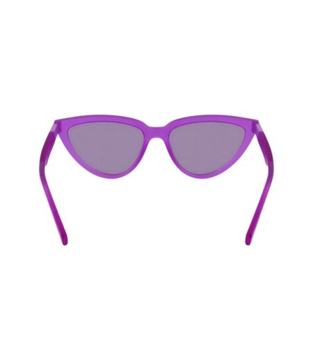 Lunettes De Soleil Motif/style Œil De Chat Jeans Femme Taille Unique Lilas Calvin Klein