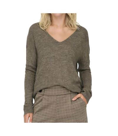 Pull Marron Femme JDY Elanora - L