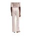 Womens/ladies Terela Straight Leg Chinos Peach Boss-3