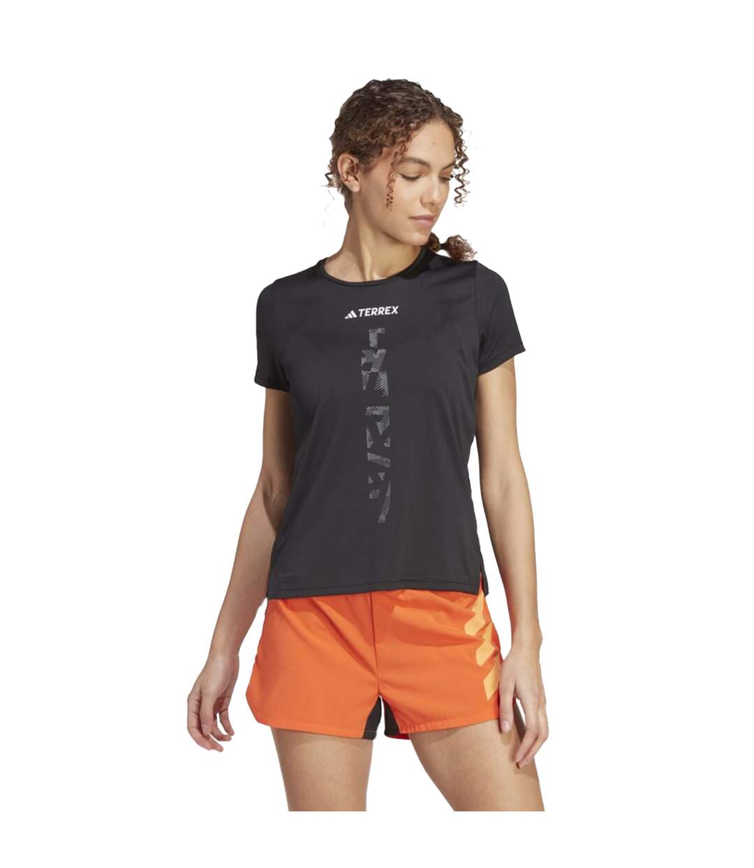 T-shirt Course À Pied Terrex Agravic Trail Femme Noir Adidas-1