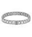 Candor Polished Double Bars Necklace One Size Silver Boss-2