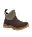 Womens/ladies Arctic Sport Ii Ankle Boots Dark Brown Olive Muck Boots-4