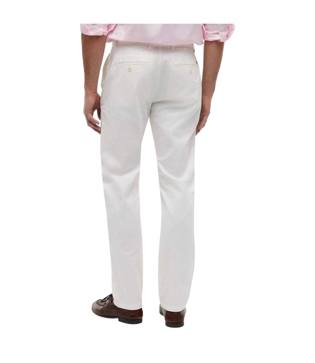 Chino Denton Homme Blanc Cassé Pétale Tommy Hilfiger-3