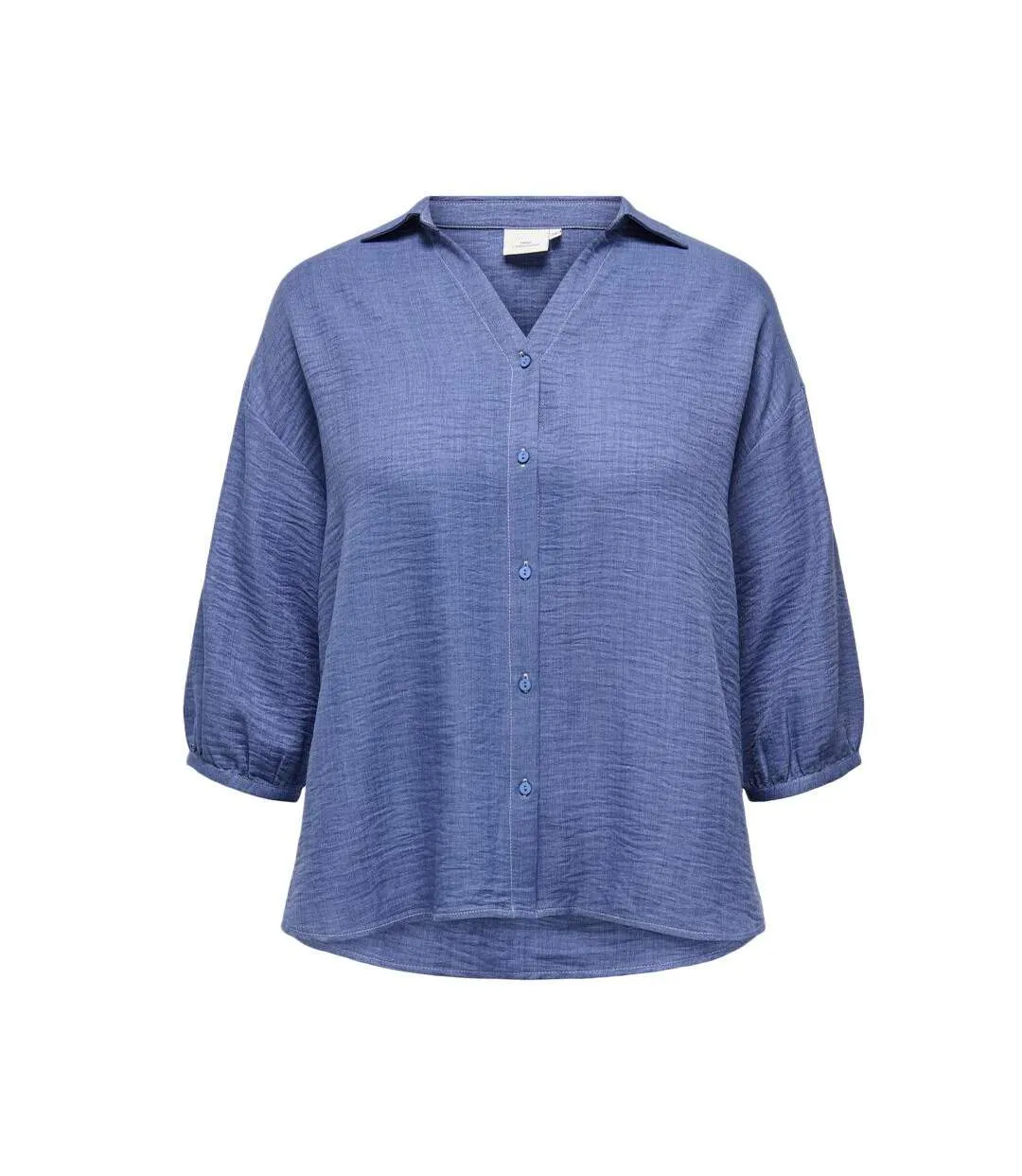 Chemise bleu femme only carmakoma katie-2