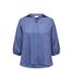Chemise bleu femme only carmakoma katie-2