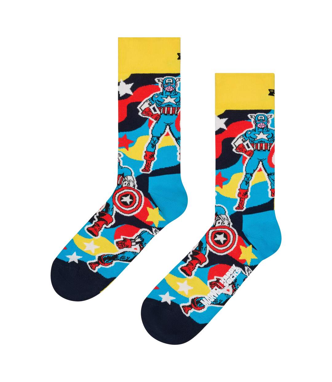 Mens Marvel Captain America Novelty Socks | Gift Idea-1