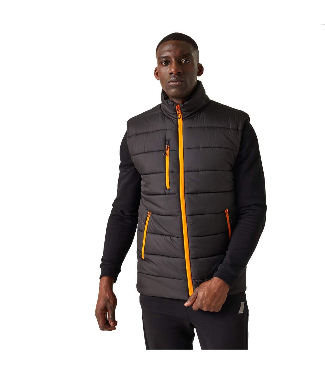 Veste sans manches navigate homme noir / orange vif Regatta Regatta