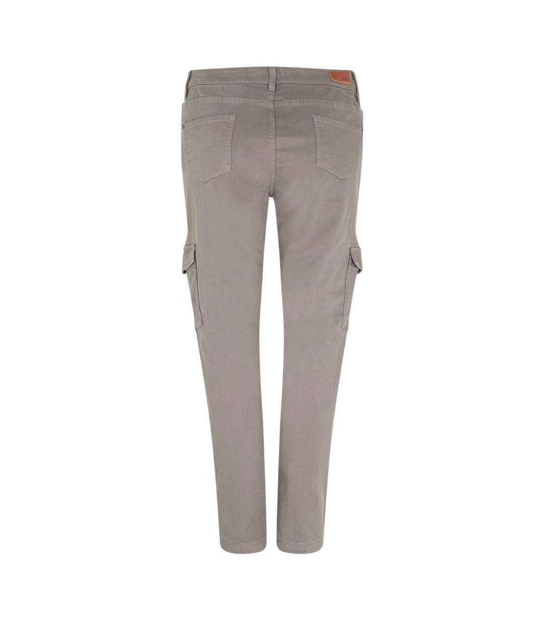 Womens/ladies Utility Pocket Straight Leg Trousers Grey Musto-2