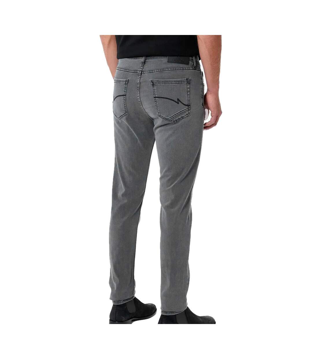 Jean Slim Gris Homme Kaporal Dark-2