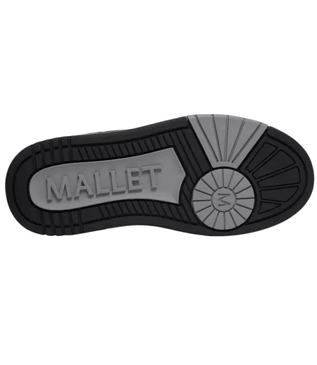 Baskets Compton Femme Noir Mallet