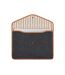 Bosler recycled canvas laptop sleeve one size black Vinga-3