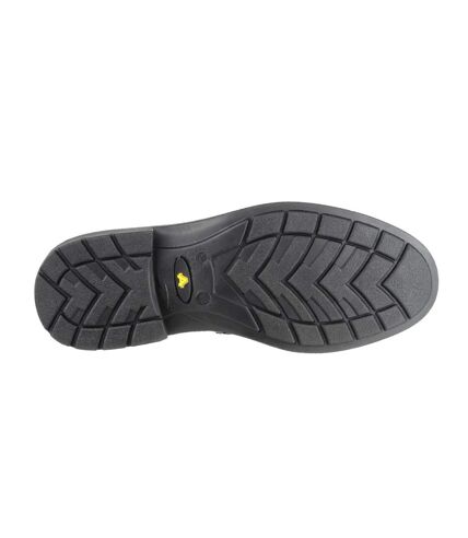 Amblers Safety Mens FS46 Mocc Toe Safety Slip On Shoe (Black) - UTFS5048