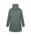 Womens/ladies Riviera Padded Waterproof Jacket Khaki Green Mountain Warehouse-2