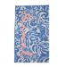 Beach towel one size bright blue Animal-2
