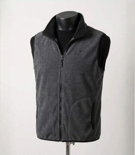 WINCHESTER DAB1G — Gilet sans manches polaire gris chiné : isolation thermique et aisance active