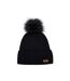 Womens/ladies Sherbet Beanie Black Trespass-3