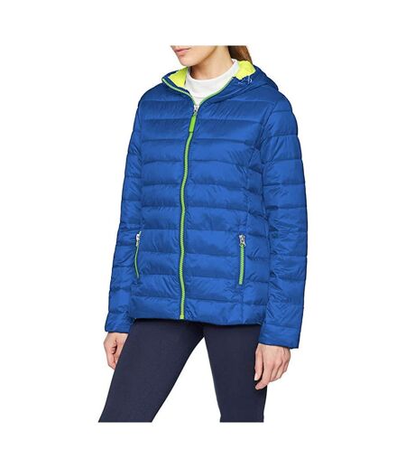 Result Urban Womens/Ladies Snowbird Hooded Jacket (Ocean/Lime)