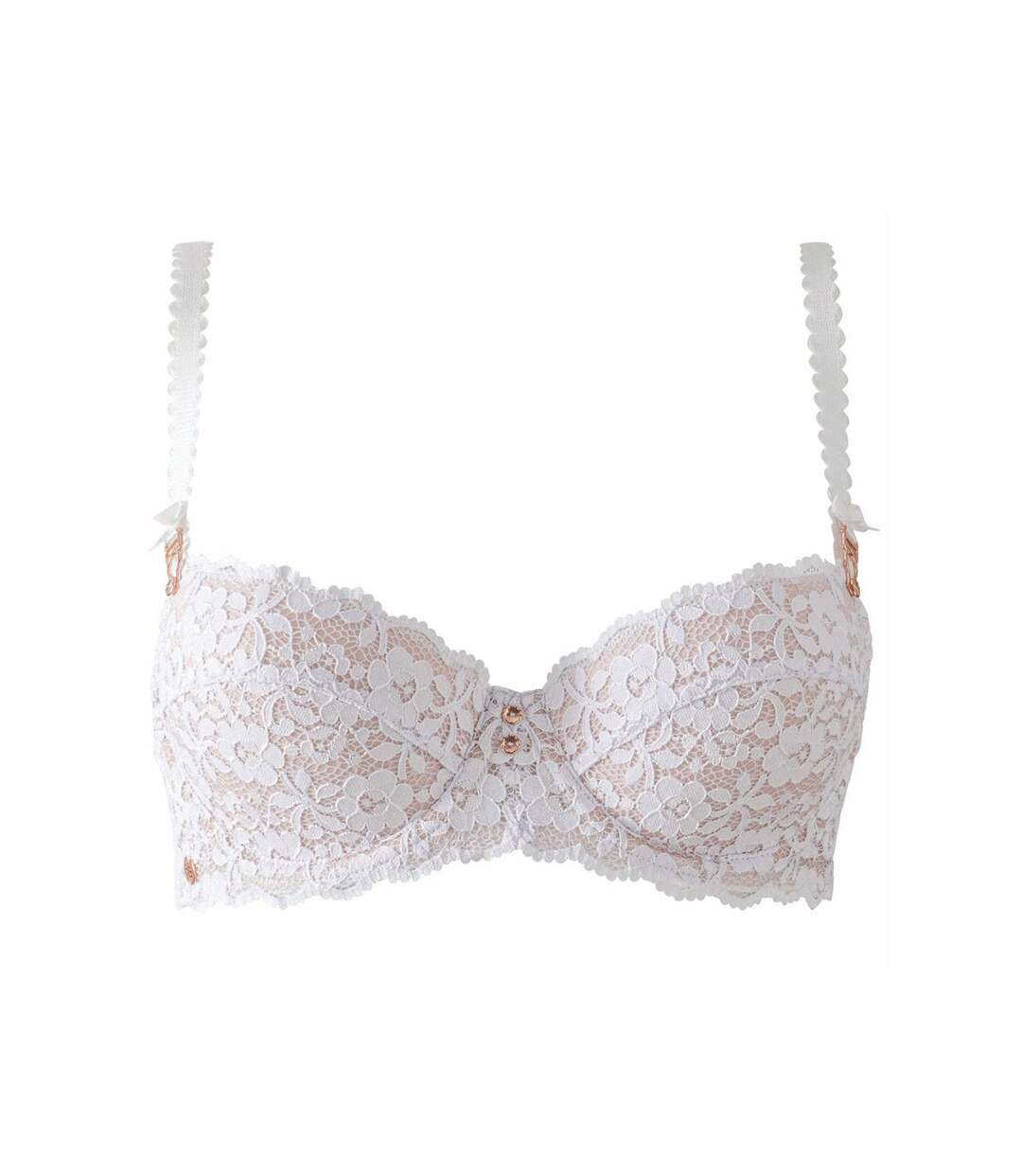 Soutien-gorge coques blanc Plénitude