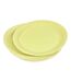 Lot de 20 Assiettes en Carton Vitamine 23cm Tilleul-1