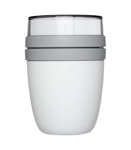 Mepal Ellipse Plain Lunch Pot (White) (One Size) - UTPF3577