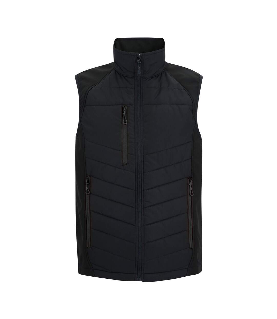 Mens Full Zip Gilet Black Ash Regatta-1