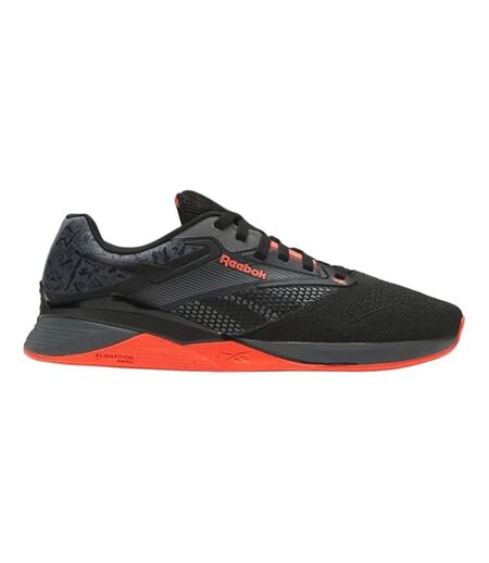 Baskets Motif/style Graphique Nano X4 Homme Noir Orange Reebok